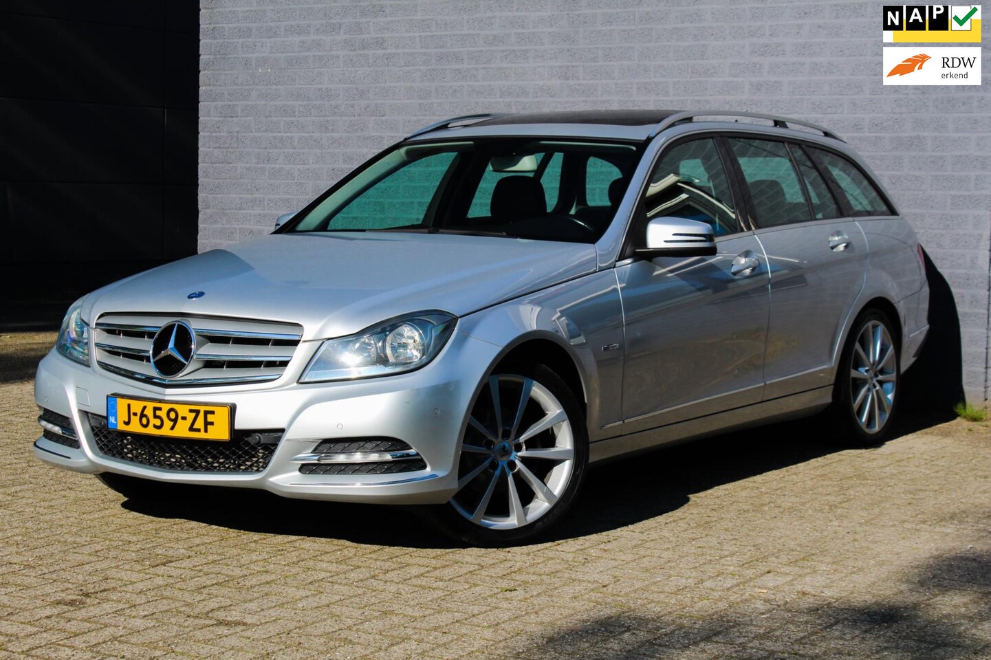 Mercedes-Benz C-klasse Estate - 180 Avantgarde 180 Avantgarde, Facelift, NAP - AutoWereld.nl