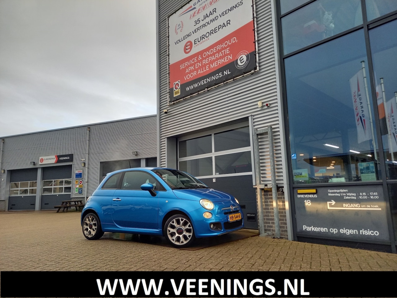 Fiat 500 - 0.9 TwinAir Turbo 500S SPORT - 81PK - AIRCO - BLUETOOTH - NL AUTO - - AutoWereld.nl