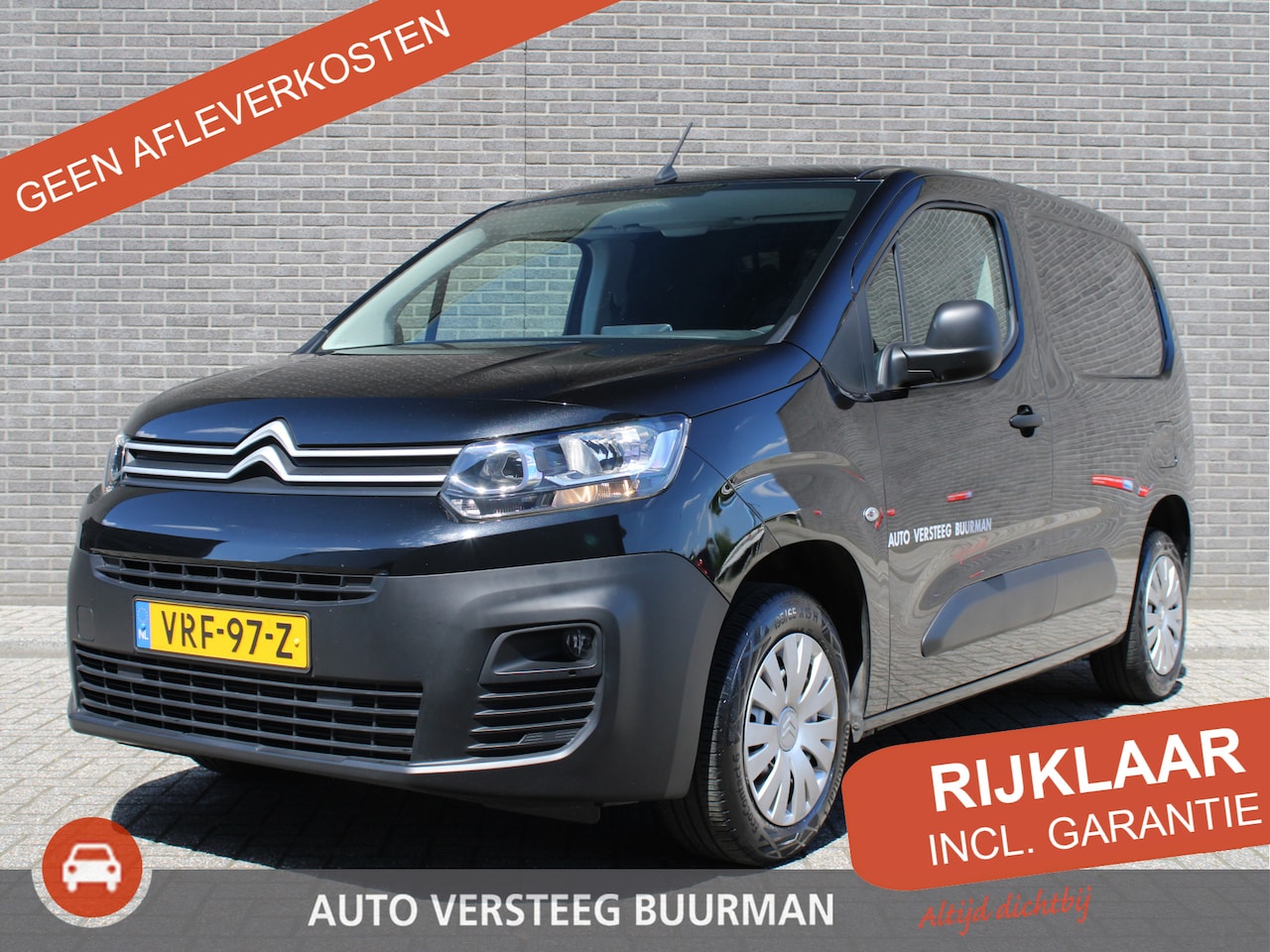 Citroën Berlingo - 1.5 BlueHDI 100PK Club Laadvloer, Lat-om-Lat, Airco, Navigatie via AppleCarPlay/Android au - AutoWereld.nl