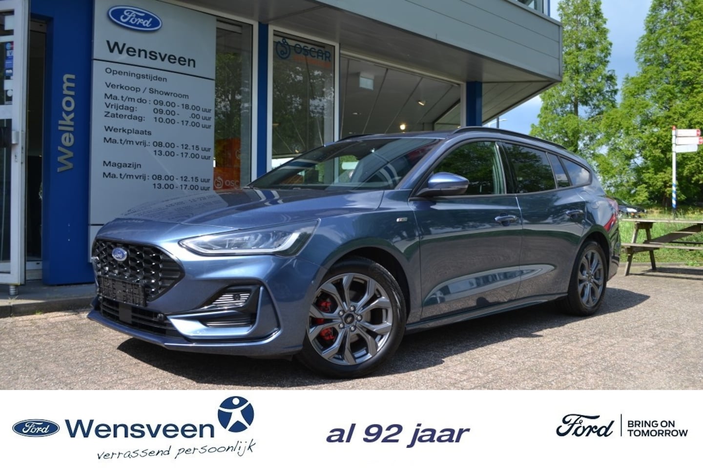 Ford Focus Wagon - 1.0T 125pk MHEV ST-Line X | Voorraad Nieuw | Lederen interieur, zeer compleet - AutoWereld.nl