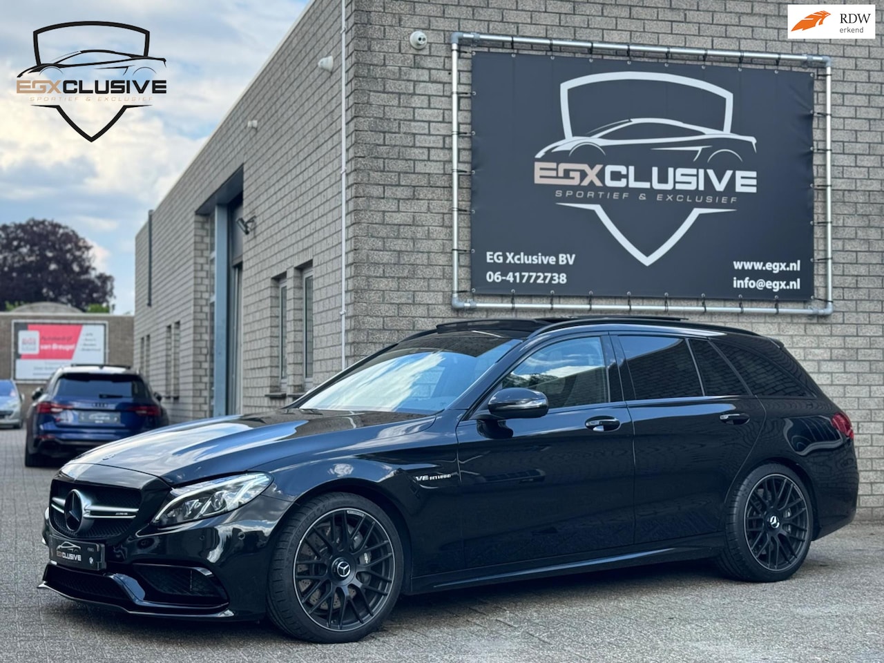 Mercedes-Benz C-klasse Estate - C63 AMG Edition 1 Kuip/Pano/Burmester/Memory/Carbon - AutoWereld.nl