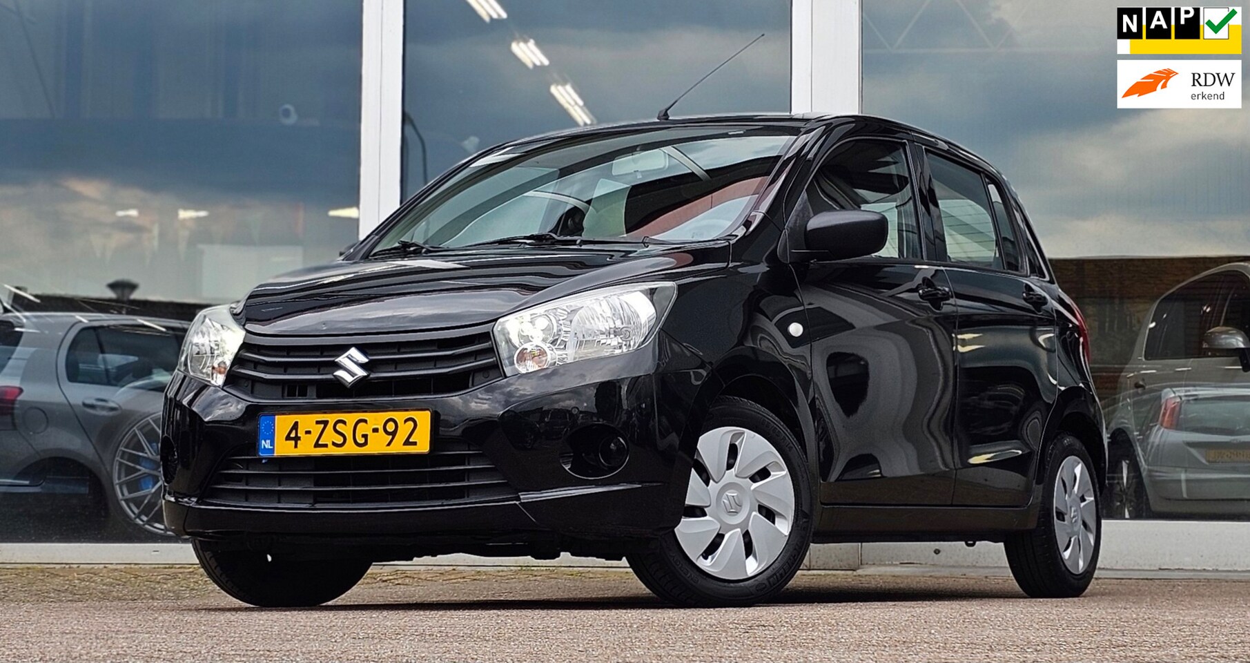 Suzuki Celerio - 1.0i Comfort Navi Airco Pdc Bluetooth Nieuwe APK Mooi! - AutoWereld.nl