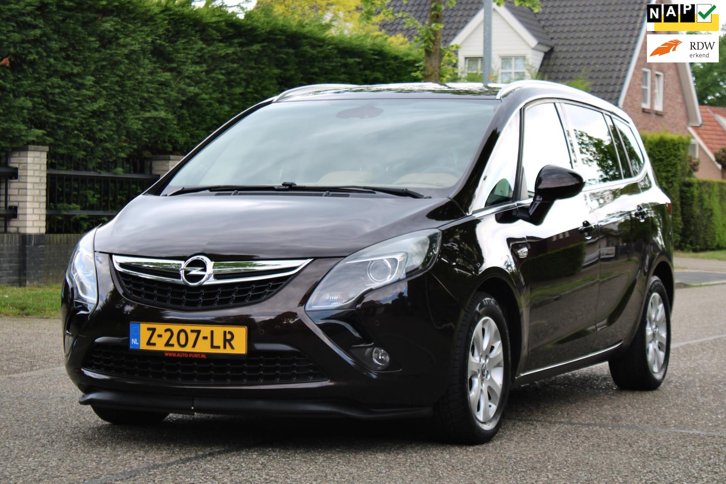 Opel Zafira Tourer - 1.4 Innovation | NAVI | CLIMA |CRUISE | DVD-SPELER | FIETSEN DRAGER | ZEER MOOIE GOED ONDE - AutoWereld.nl