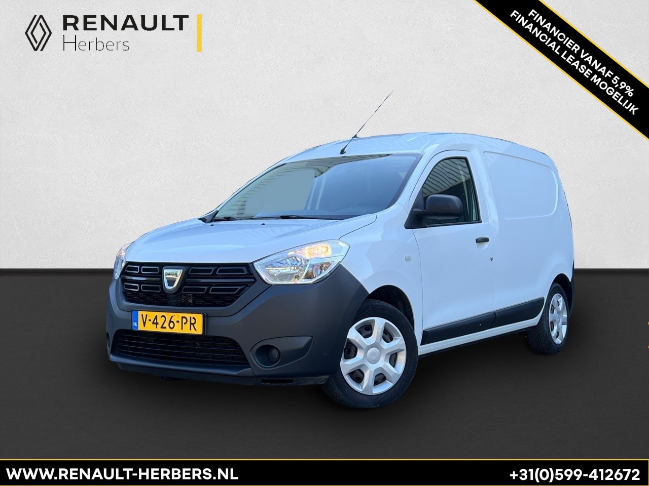 Dacia Dokker - 1.5 dCi 75 Ambiance AIRCO / TREKHAAK / BETIMMERING - AutoWereld.nl