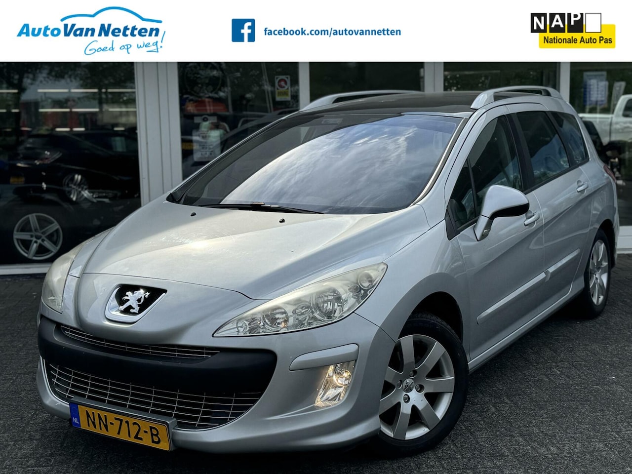 Peugeot 308 SW - 1.6 VTi 120pk, XS uitv.,Panodak,Airco,Cruise,Lmv,Trekhaak, - AutoWereld.nl