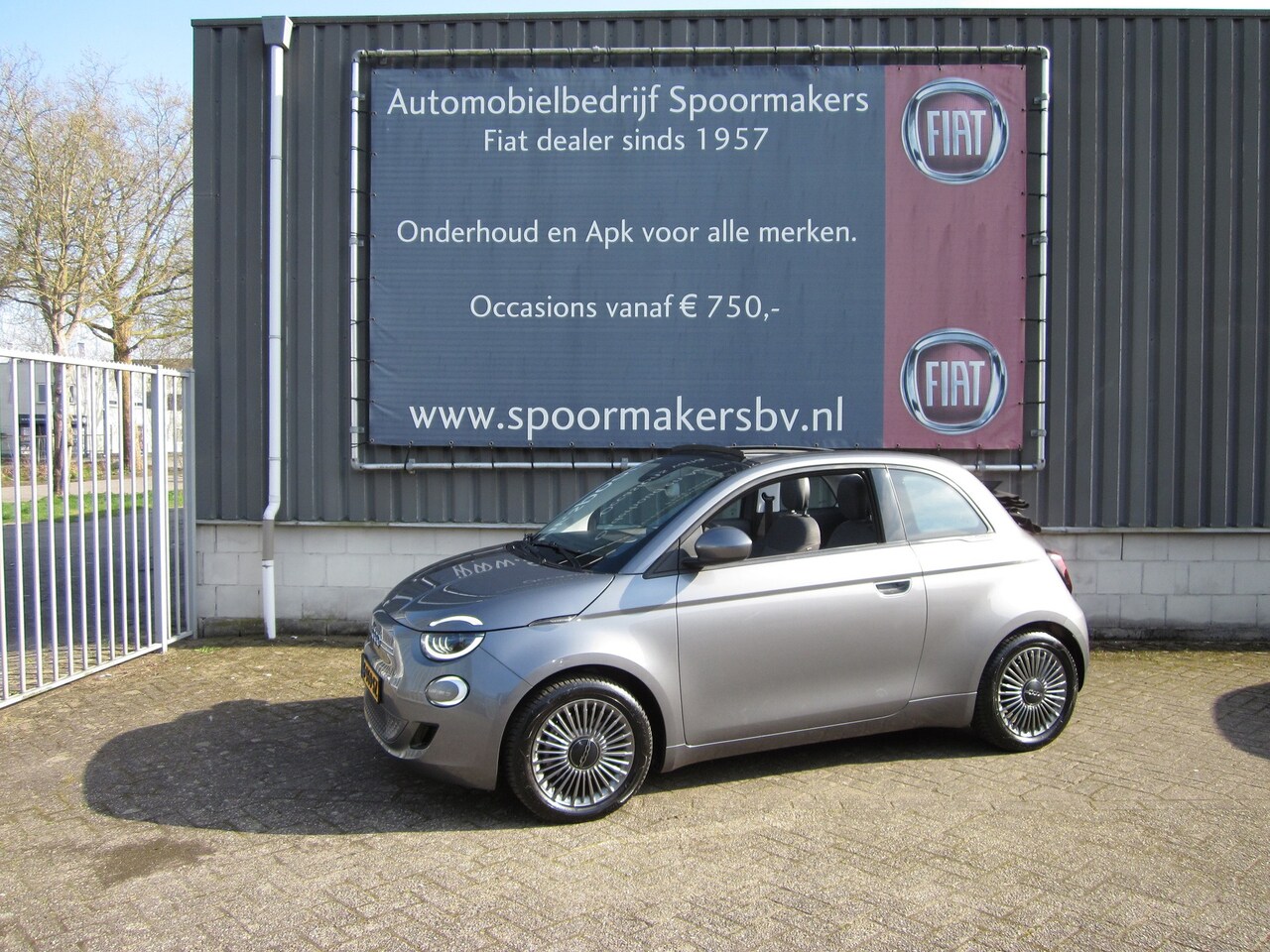 Fiat 500 C - Cabrio FIAT 500E 42KWH 118PK - AutoWereld.nl