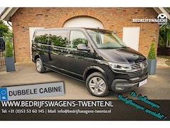 Volkswagen Transporter - T6.1 2.0 TDI 204PK DSG L2H1 HIGHLINE DUB/CAB Standkachel | Leder | LED | Trekhaak | Full O