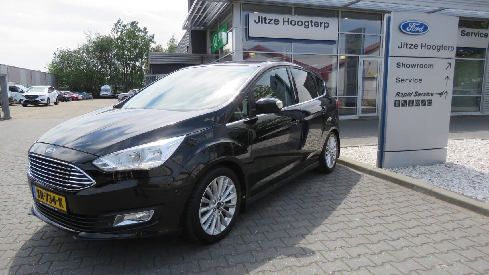 Ford C-Max - 1.5 Titanium 150PK. NAVI,TREKHAAK 1500 KG,HANDFREE ACHTERKLEP,KEYLESS, Parking Pack, Winte - AutoWereld.nl