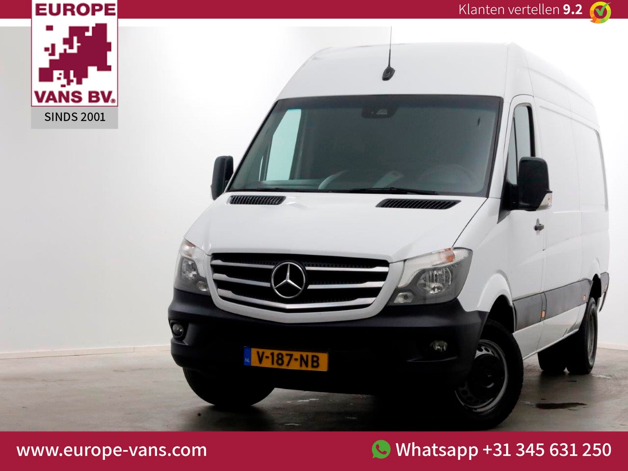 Mercedes-Benz Sprinter - 519 CDI 3.0 V6 190pk L2H2 7G Automaat Trekhaak 3000kg 03-2018 - AutoWereld.nl