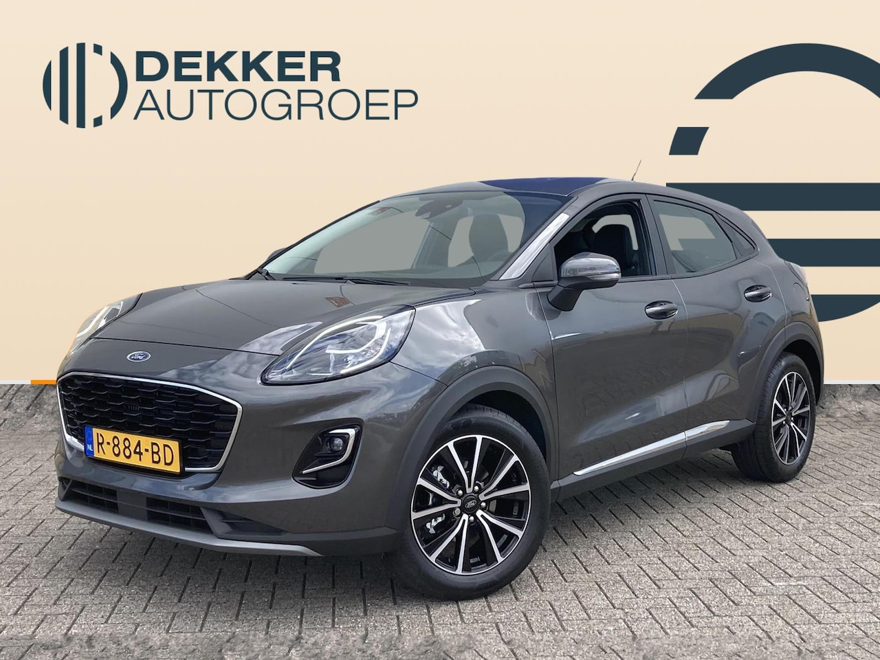 Ford Puma - 1.0i Ecoboost Hybrid 125pk Titanium Design Edition navi-winterpack - AutoWereld.nl