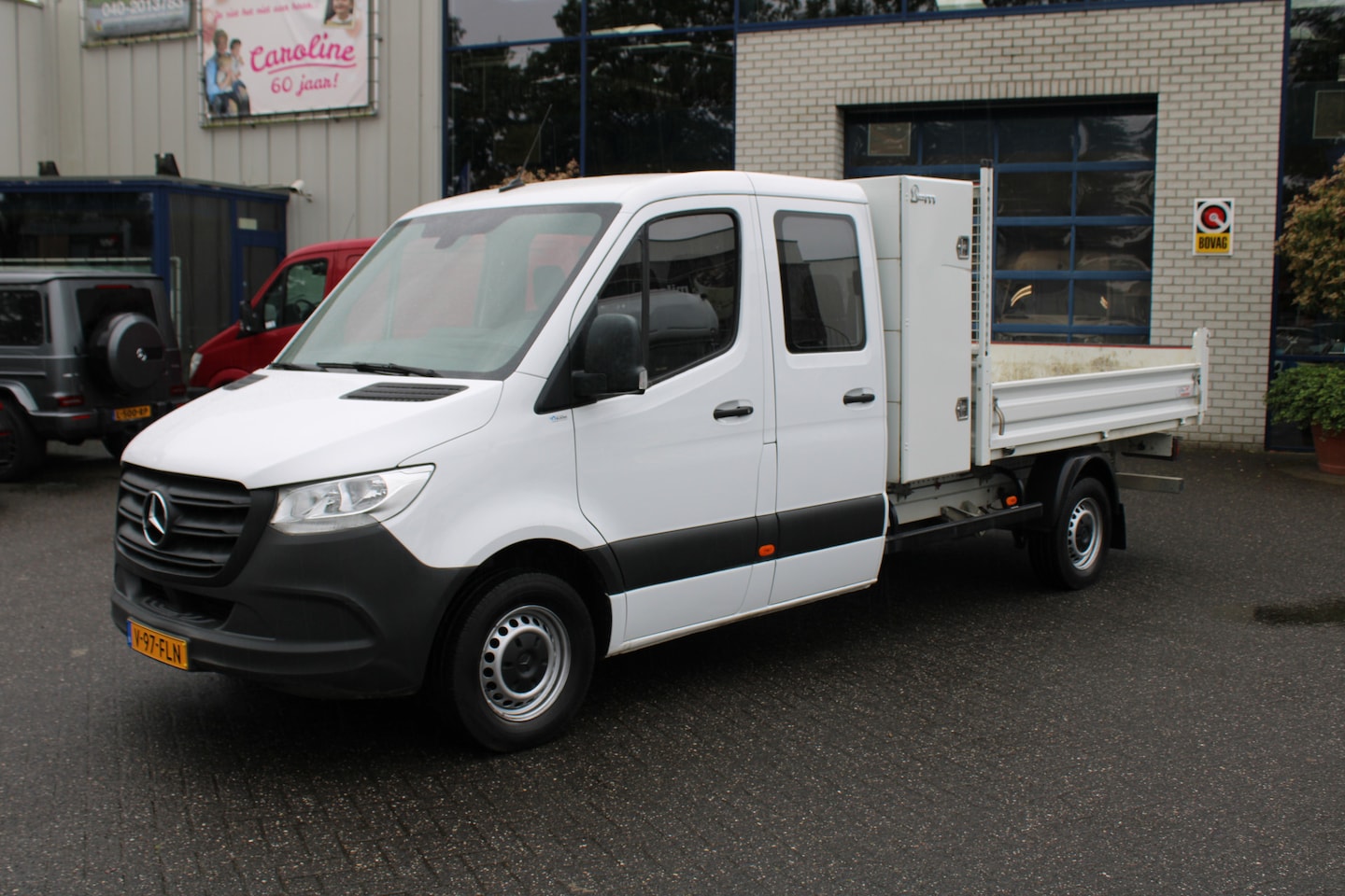 Mercedes-Benz Sprinter - 316 CDI DC L3 Kipper 3500 KG trekhaak, Apple Carplay/Android Auto - AutoWereld.nl