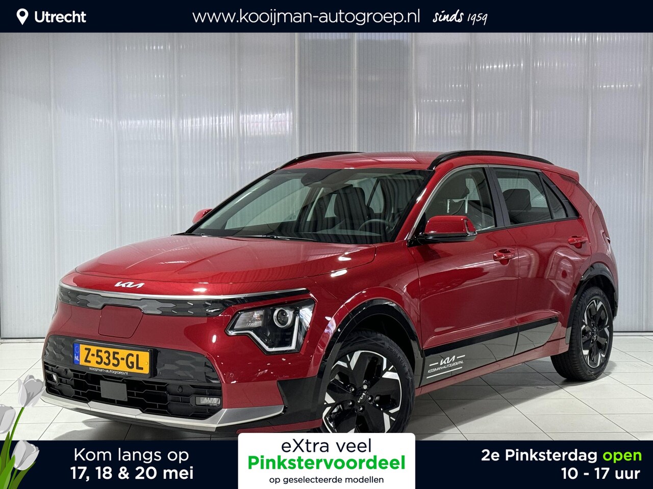 Kia Niro EV DynamicLine 64.8 kWh 2024 Elektrisch Occasion te koop op AutoWereld.nl