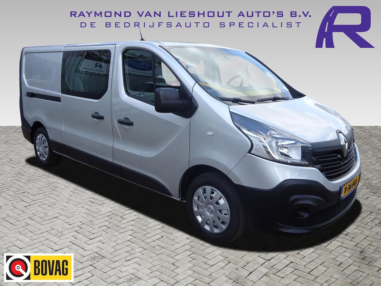 Renault Trafic - 1.6 dCi T29 L2H1 DUBBELE CABINE MARGE AUTO AIRCO CRUISE NAV - AutoWereld.nl