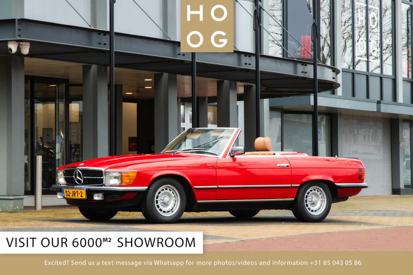 Mercedes-Benz SL-klasse Cabrio - 500 R107 (Deutsche erstauslieferung) - AutoWereld.nl