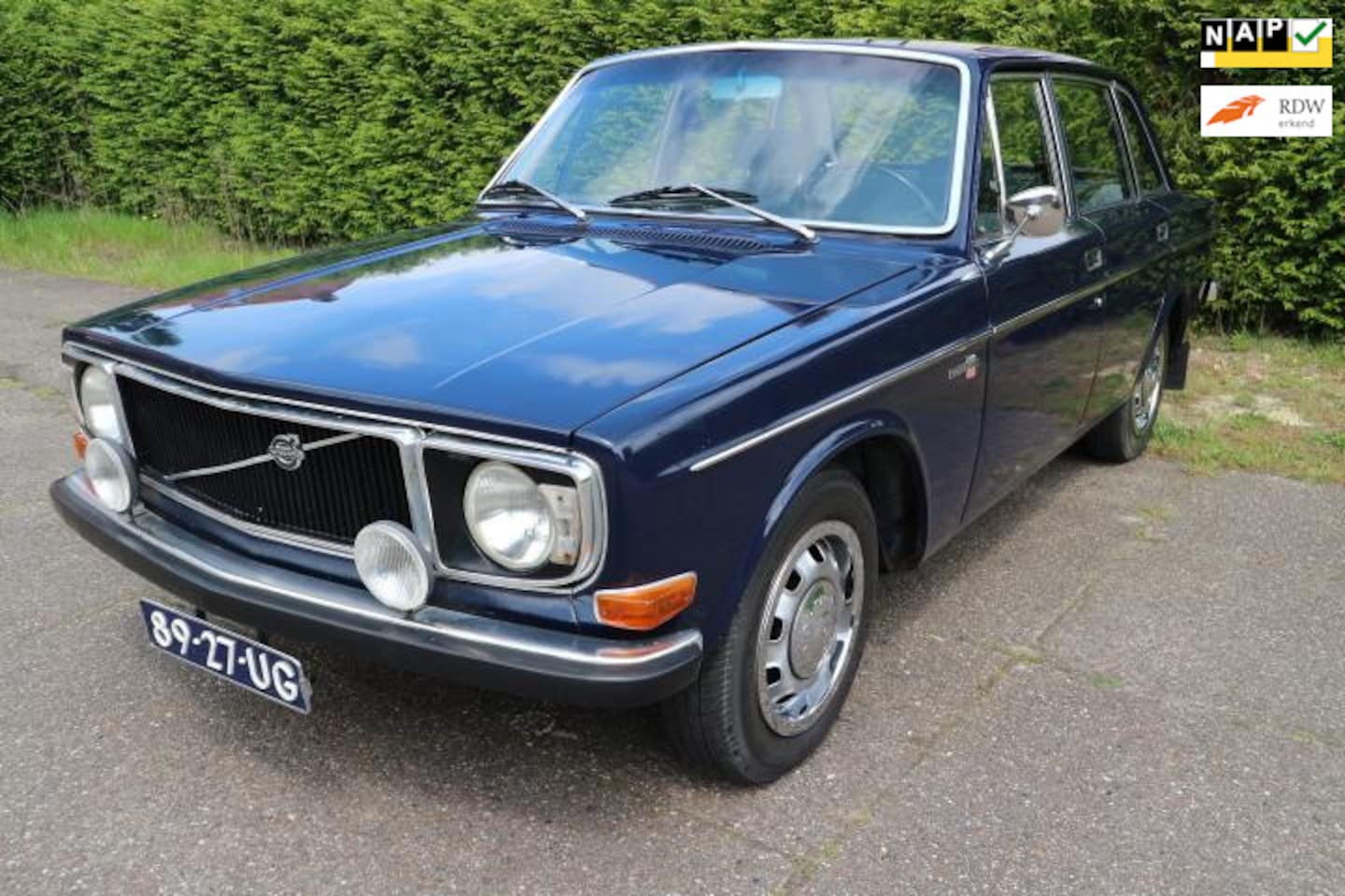 Volvo 144 - De Luxe LPG stuurbekrachtiging NETTE EN GOEDE AUTO - AutoWereld.nl