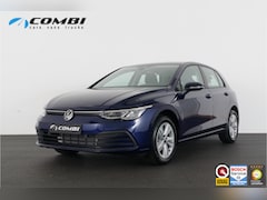 Volkswagen Golf - 1.0 eTSI Life (2024) /Atlantic Blue/Adapt.cruise/Sfeerverlichting/Parkeersensor v+a