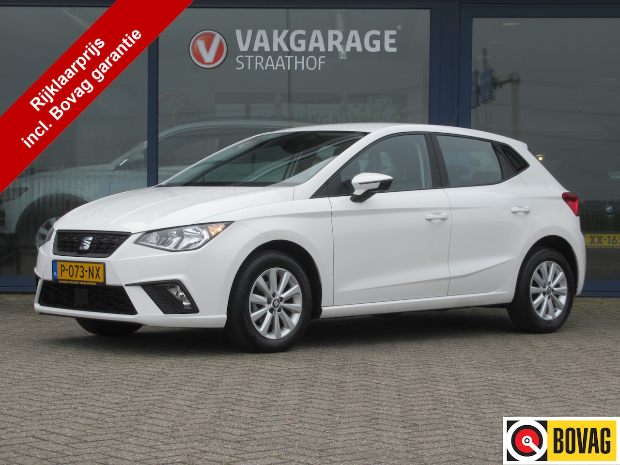 Seat Ibiza - 1.0 TSI Flex 1.0 TSI Flex, Carplay + Android Auto / Climate control / Stoelverwarming / Parkeersensoren - AutoWereld.nl