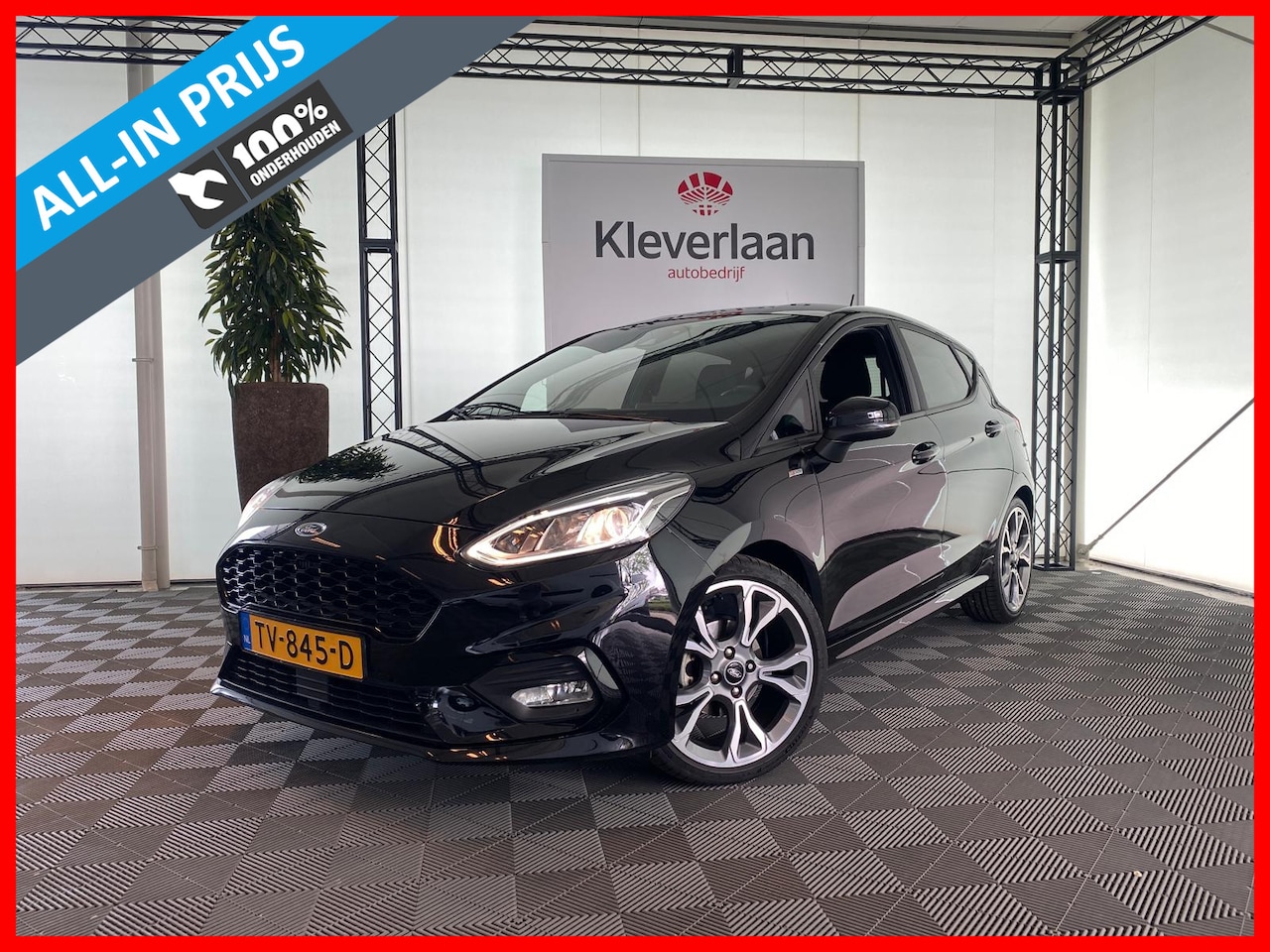 Ford Fiesta - 1.0 EcoBoost ST-Line | Navi | Apple CarPlay | Cruise Control | Bluetooth | DAB | - AutoWereld.nl