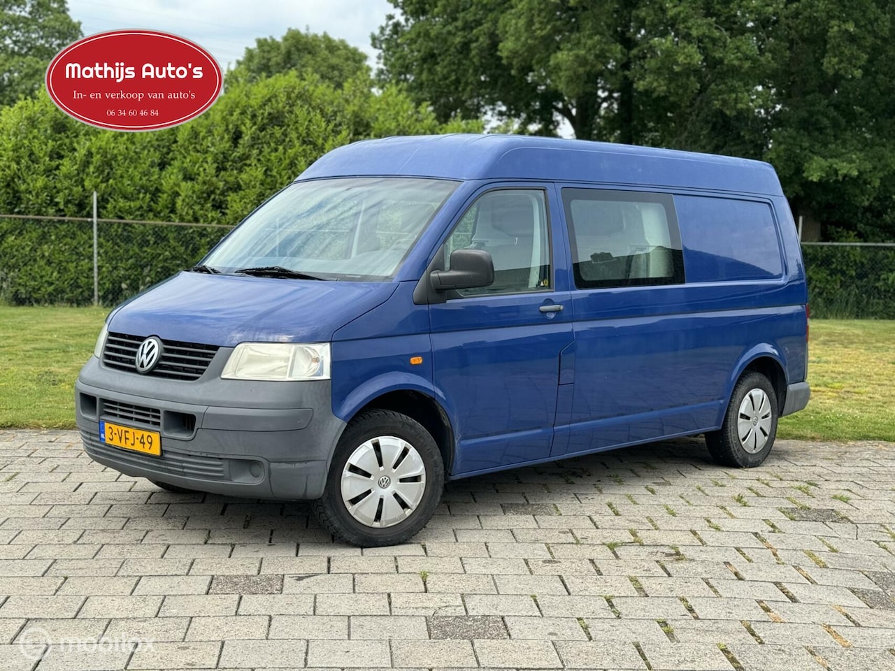 Volkswagen Transporter - 1.9 TDI L2H2 Dubbelcabine Marge Airco Cruise NAP tellerstand! - AutoWereld.nl