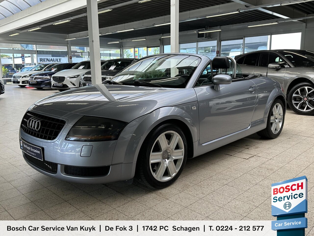 Audi TT Roadster - 1.8 5V Turbo / Stoelverwarming / Vol-leder / Airco / 17'' / - AutoWereld.nl