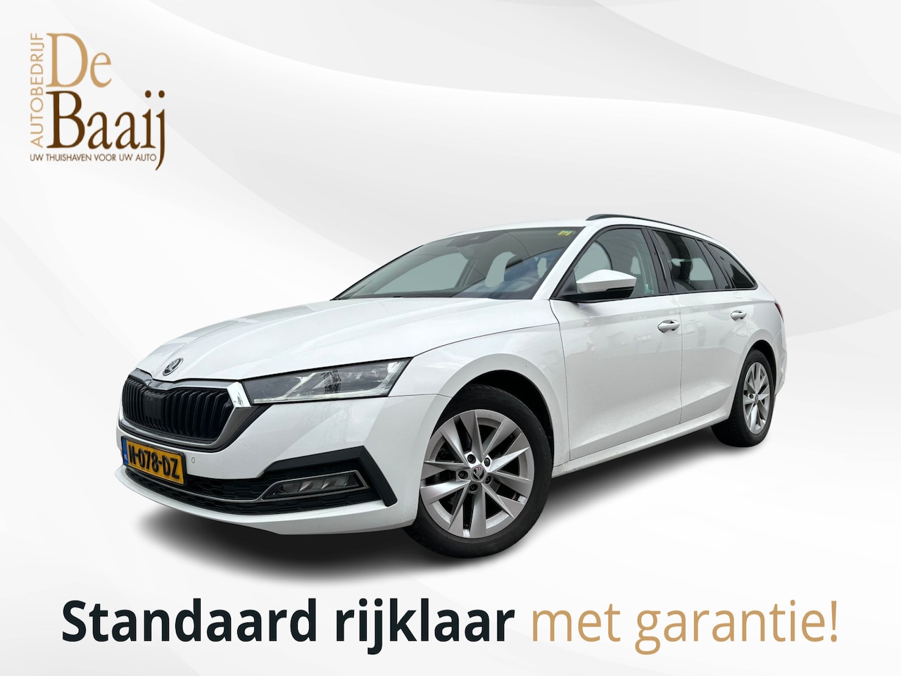 Skoda Octavia Combi - 1.5 TSI First Edition | Navi | Parkeerhulp | Optiek zwart - AutoWereld.nl