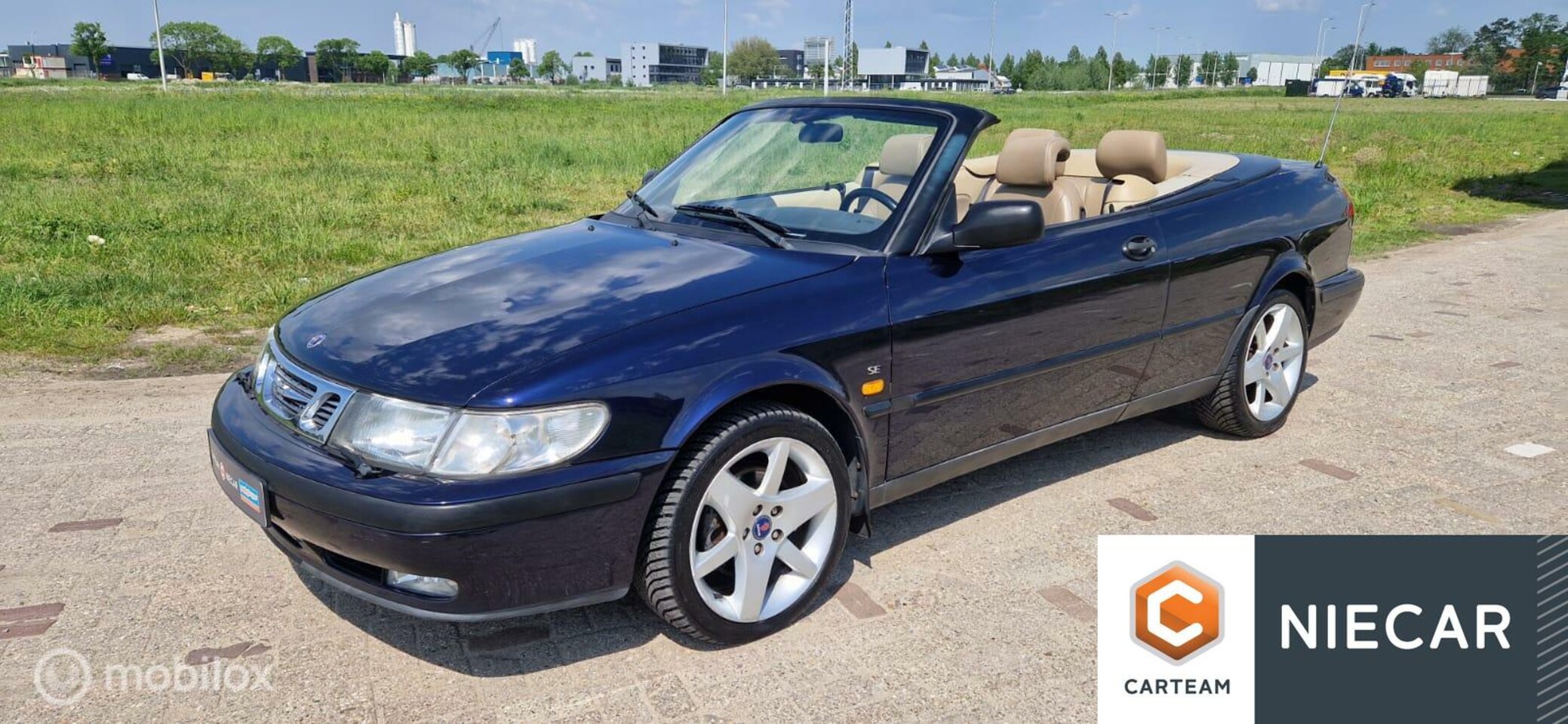 Saab 9-3 Cabrio - 2.0T SE Automaat/LEER/Airco - AutoWereld.nl