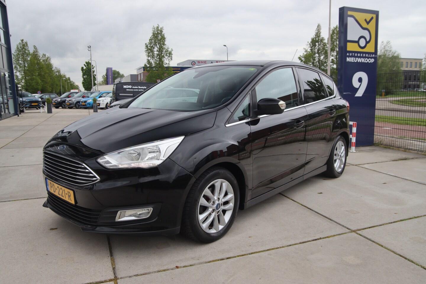 Ford C-Max - 1.0 EB Titanium Stoel-Stuur vw, Clima, Cruise, trekhaak Lente aanbieding! - AutoWereld.nl