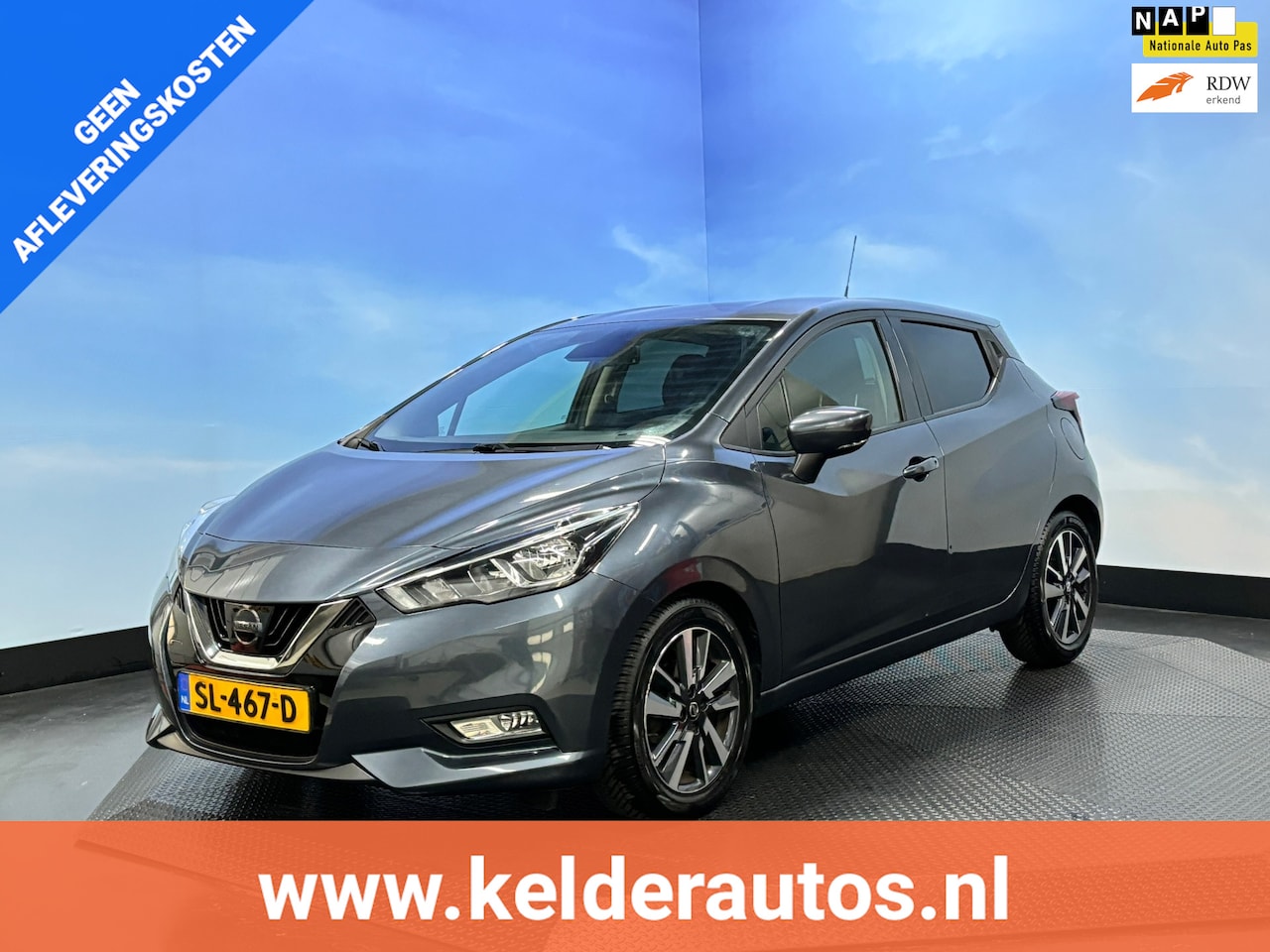 Nissan Micra - 0.9 IG-T N-Connecta Navi | Clima | Cruise | PDC - AutoWereld.nl