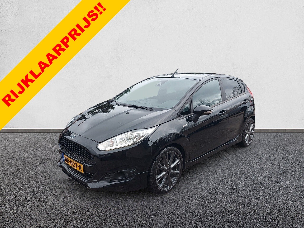 Ford Fiesta - 1.0 EcoBoost ST-Line 1.0 EcoBoost ST Line, airco,cruise,navigatie,parkeersensoren achter, - AutoWereld.nl