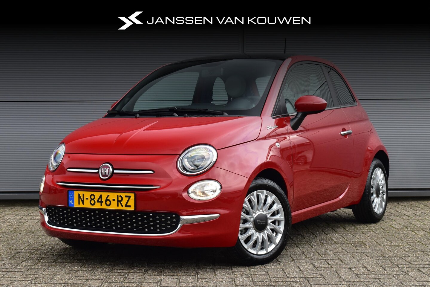 Fiat 500 - 1.0 Hybrid Dolcevita Panoramadak Apple CarPlay Cruise Control - AutoWereld.nl