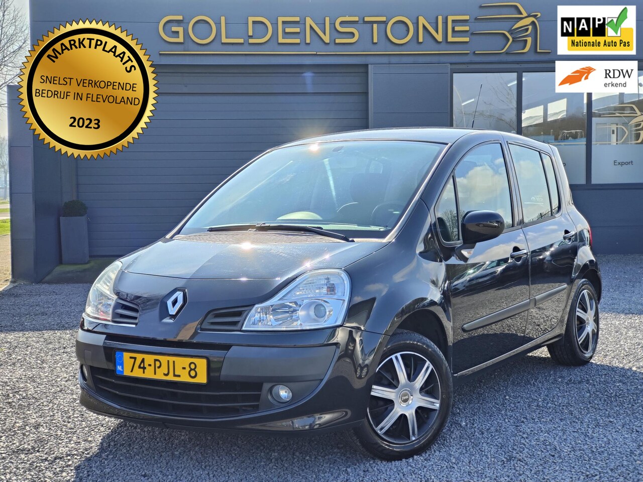 Renault Modus - 1.2-16V Dynamique 2e Eigenaar,Airco,Cruise,Elek Ramen,N.A.P,APK tot 01-2025 - AutoWereld.nl