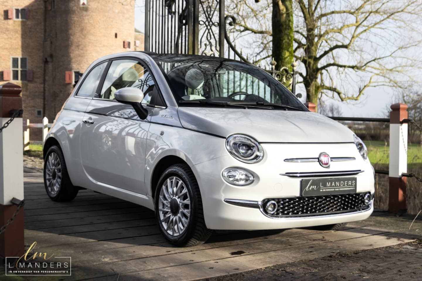 Fiat 500 C - 1.0 Hybrid Dolcevita 2021 BICOLORE | Cabriolet | Leder | Benzine - AutoWereld.nl