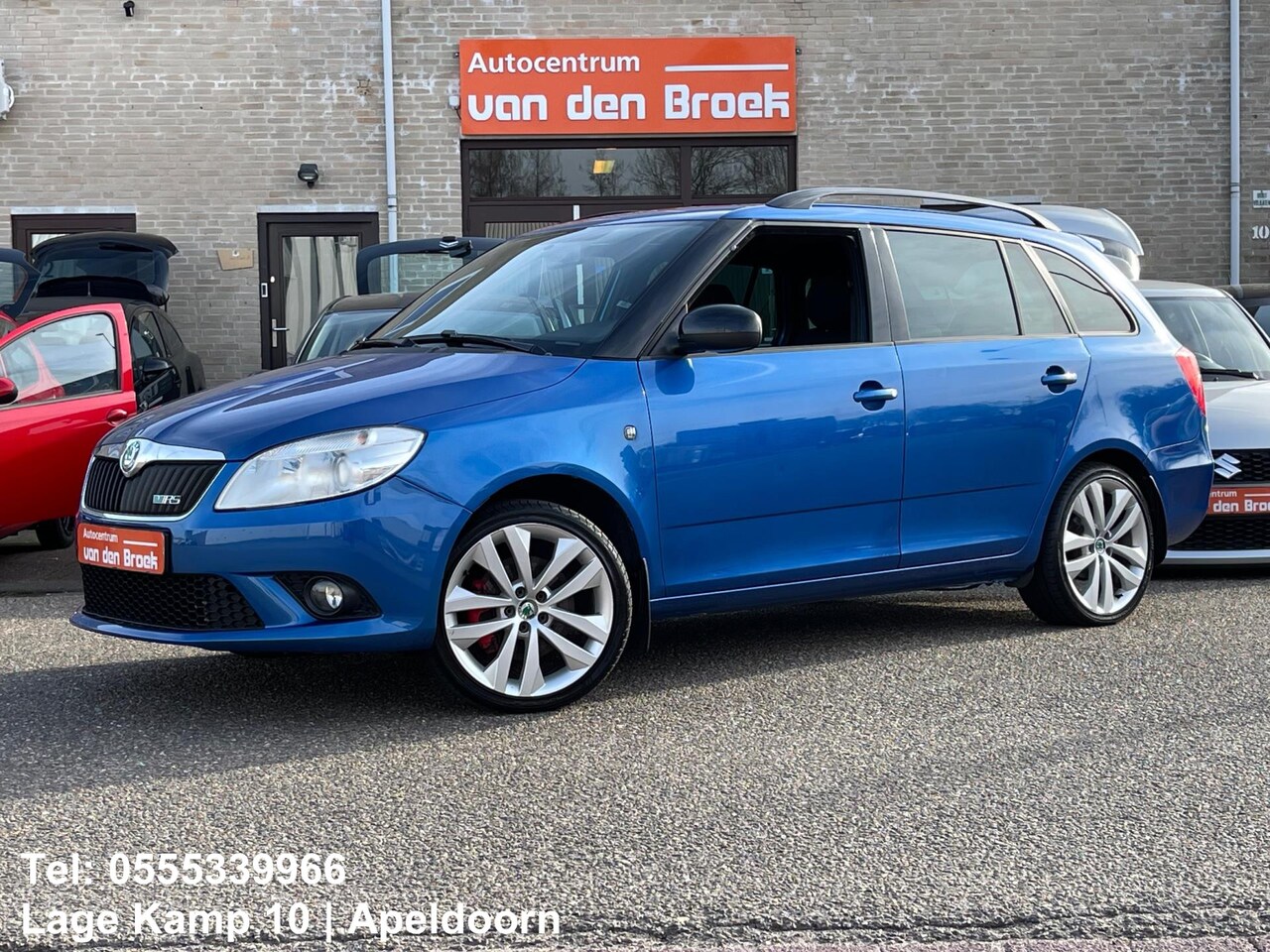 Skoda Fabia Combi - 1.4 TSI RS Dsg/Auto 180Pk Navi Panorama Climate Cruise Ctr Stoelverw Pdc Nw Apk - AutoWereld.nl