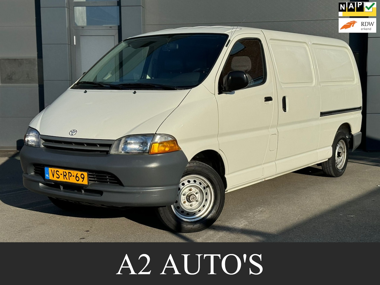 Toyota HiAce - 2.4i LWB *BENZINE|NAP* 130.000KM! - AutoWereld.nl