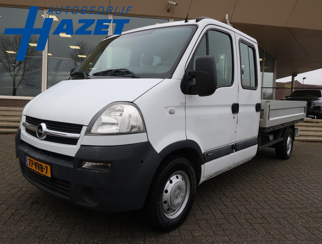 Opel Movano - 2.5 CDTI PICK-UP 3-ZITS D.C. + TREKHAAK - AutoWereld.nl