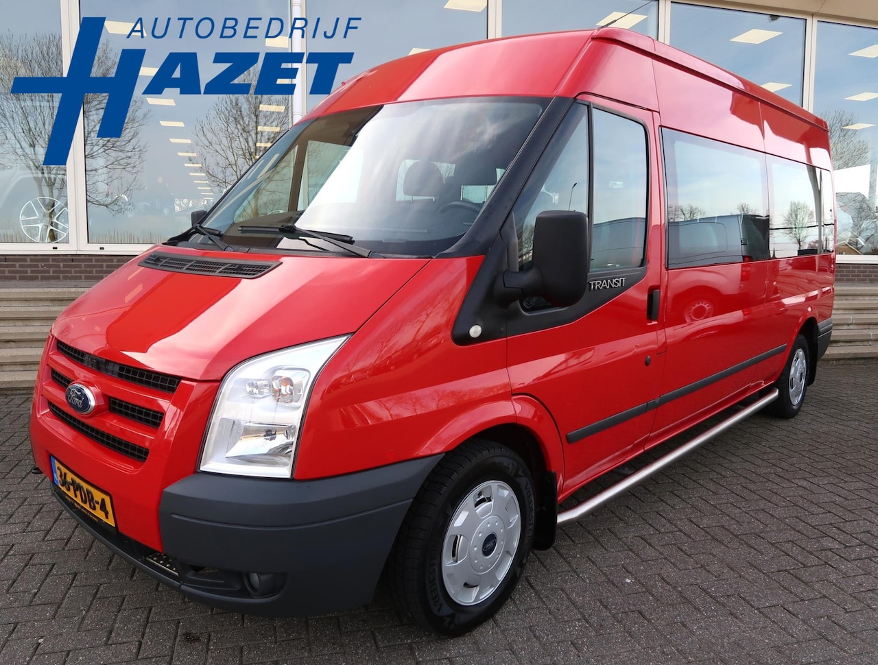 Ford Transit Kombi - 300L 2.2 TDCI HD 9-PERSOONS + TREKHAAK / AIRCO / CRUISE CONTROL - AutoWereld.nl