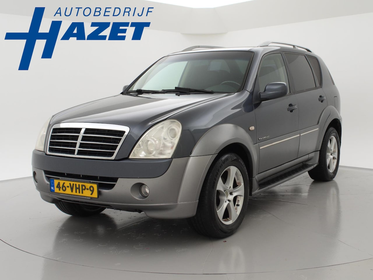 SsangYong Rexton - RX 270 XDI 5-CILINDER AUT. GRIJS KENTEKEN 3200 KG TREKGEWICHT - AutoWereld.nl