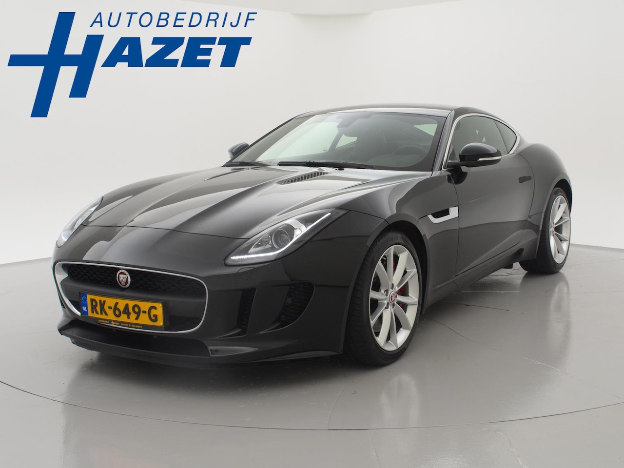 Jaguar F-type - 3.0 V6 340 PK COUPÉ ORIG. NL *19.085 KM* + PERFORMANCE STOELEN / PANORAMA - AutoWereld.nl