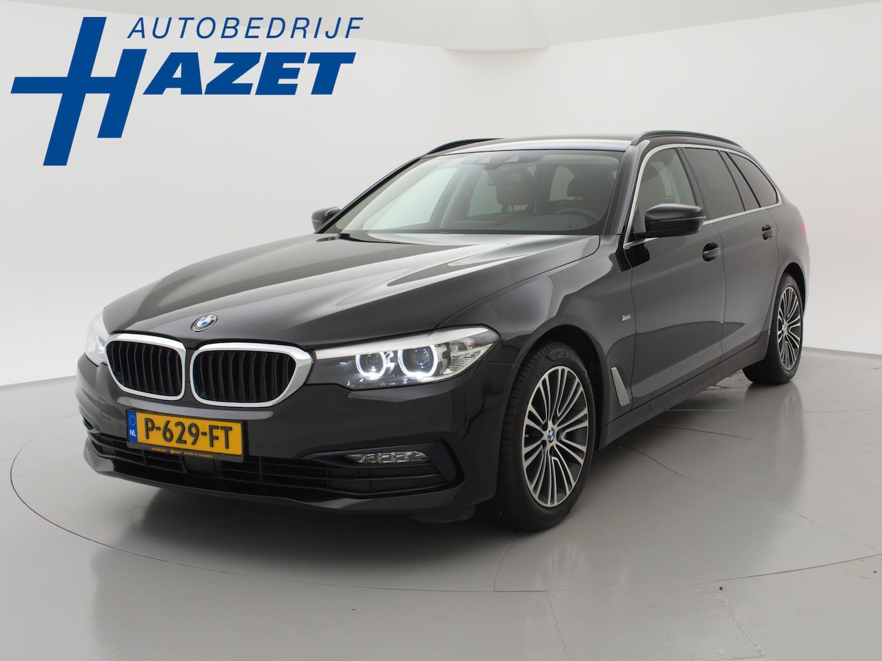 BMW 5-serie Touring - 530i H.E. SPORT-LINE 252 PK AUT8. + LEDER EXCLUSIVE / ADAPTIVE CRUISE / CARPLAY - AutoWereld.nl