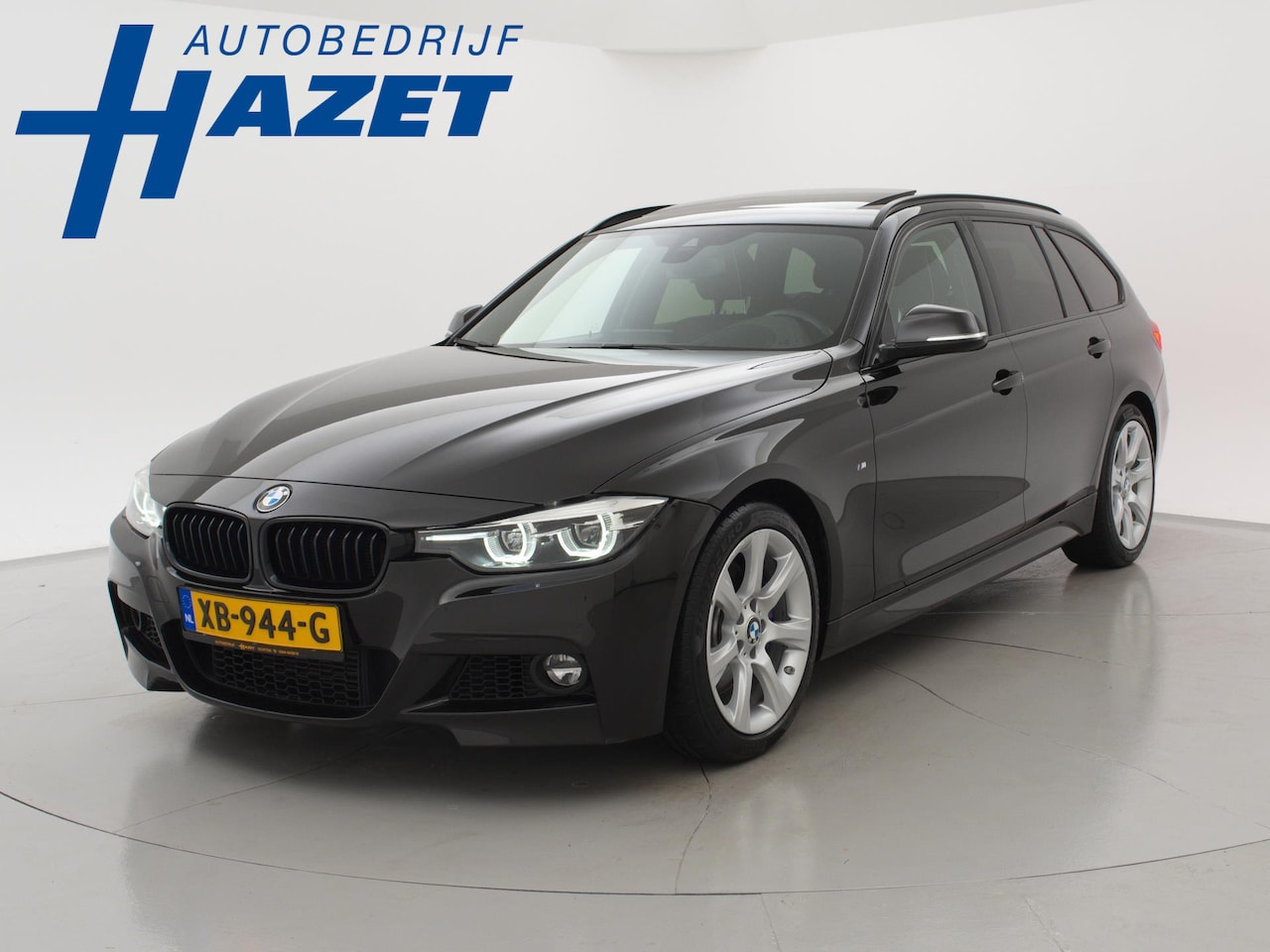 BMW 3-serie Touring - 318i AUT8 M-SPORT INDIVIDUAL CITRINSCHWARZ *BTW* + HEAD-UP / PANORAMA / DIGITALE COCKPIT - AutoWereld.nl