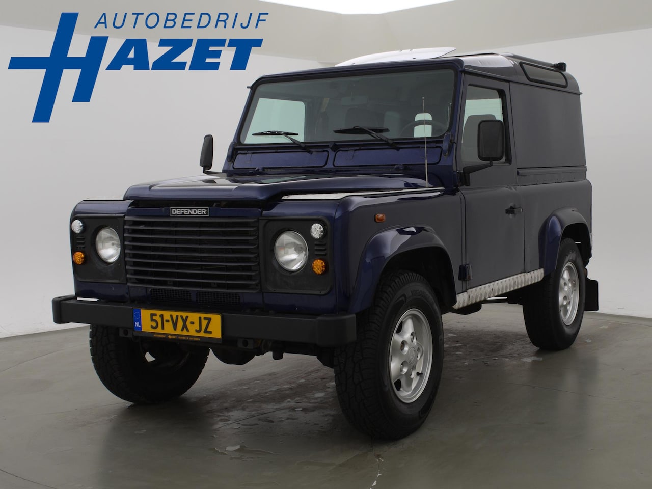 Land Rover Defender - 90 2.5 TD5 *MARGE* GRIJS KENTEKEN - AutoWereld.nl