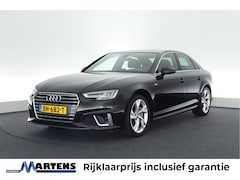 Audi A4 Limousine - 40 TDI 190pk S-Tronic quattro 2x S-Line Stoelverwarming Led Navigatie