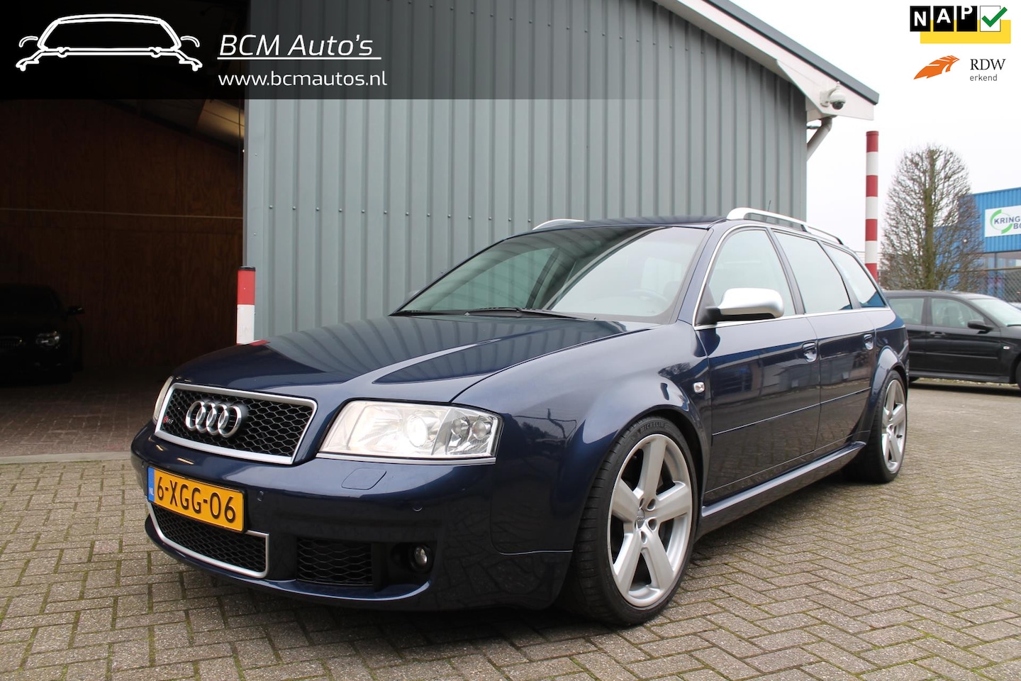 Audi RS6 - 4.2 quattro RS 6 V8 Biturbo 2e eigenaar Complete historie! MUGELLO BLAU! 19 inch. - AutoWereld.nl