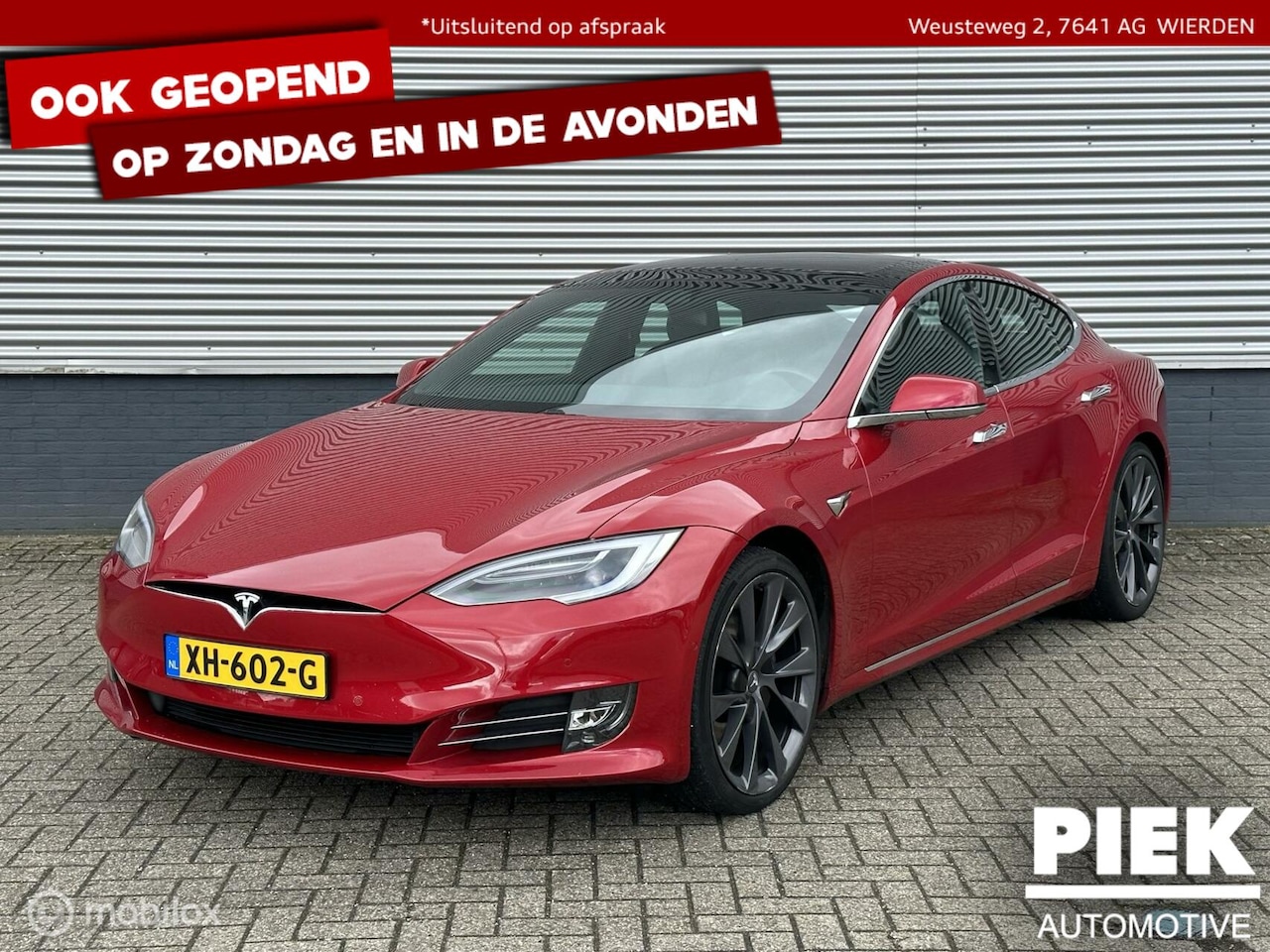 Tesla Model S - 100D LUCHTVERING, CCS, PREMIUM SOUND, CARBON - AutoWereld.nl