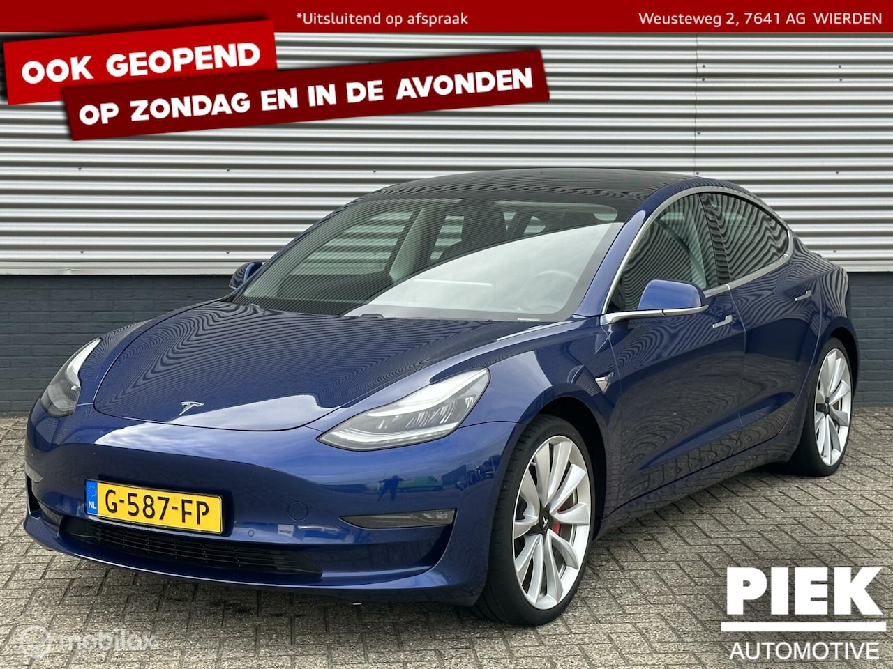 Tesla Model 3 - Performance AUTOPILOT FULL SELF DRIVING - AutoWereld.nl