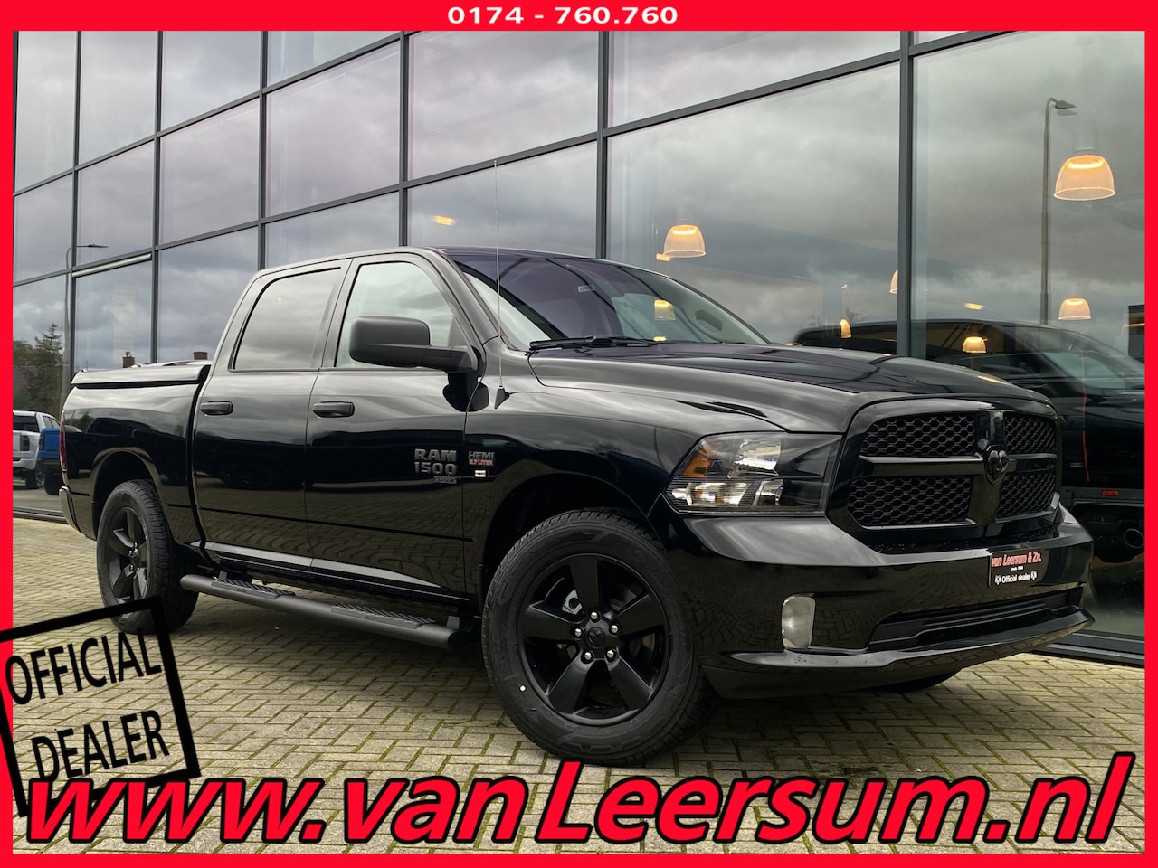 Dodge Ram Pick Up - RETRO | Night Edition | Leder | Apple Car play | Tonneau Cover - AutoWereld.nl