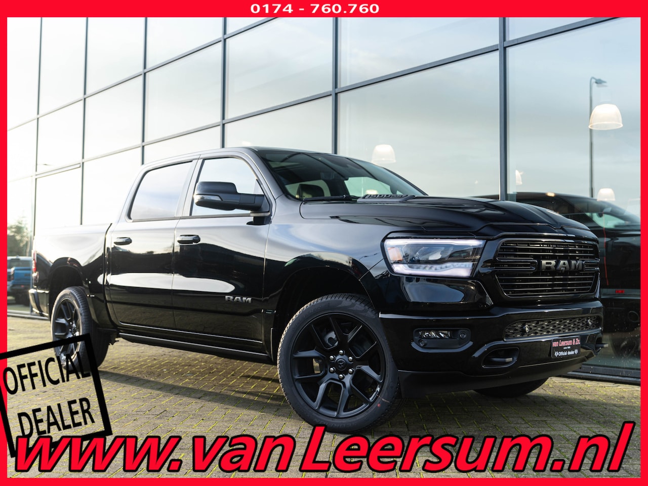 Dodge Ram Pick Up - Laramie Premium | Pano | 360° | H&K | 22" - AutoWereld.nl