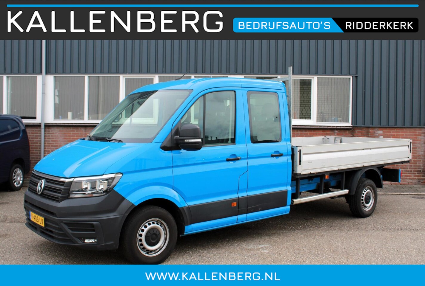 Volkswagen Crafter - 35 2.0 TDI L4 DC Highline openlaadbak / pick up / 6 Pers / Dubbel cabine - AutoWereld.nl