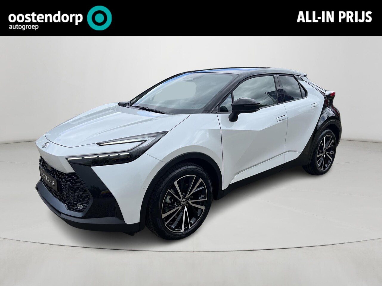 Toyota C-HR - Plug-in Hybrid 220 Première Edition | Platinum White Pearl + Astral Black | Nieuw uit voor - AutoWereld.nl