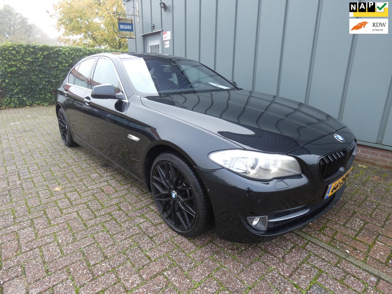 BMW 5-serie - 535i ActiveHybrid Upgrade Edition Automaat //APK//NAP//Airco//Navi//Cruise//Leder//Softclo - AutoWereld.nl